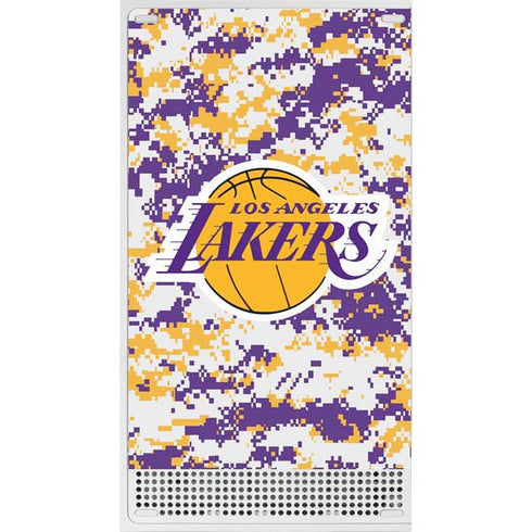 NBA Los Angeles Lakers Digi Camo Xbox Series S Console Skin